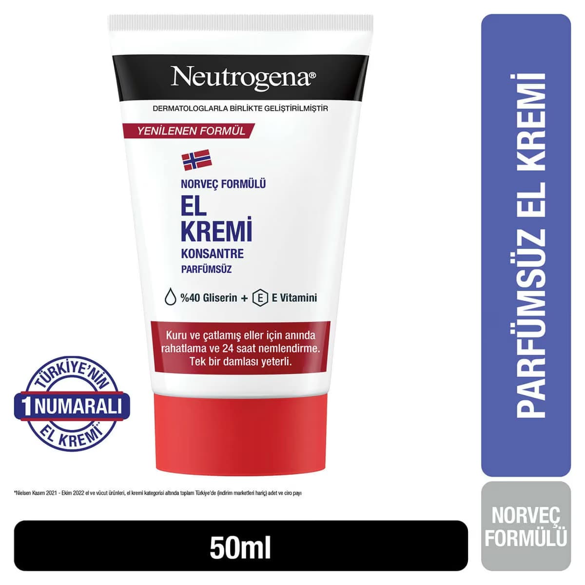 Neutrogena El Kremi Parfümsüz 50 ml 2