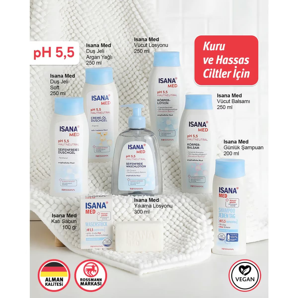 Isana Med Duş Jeli Ph 5.5 Soft 250 ml 2