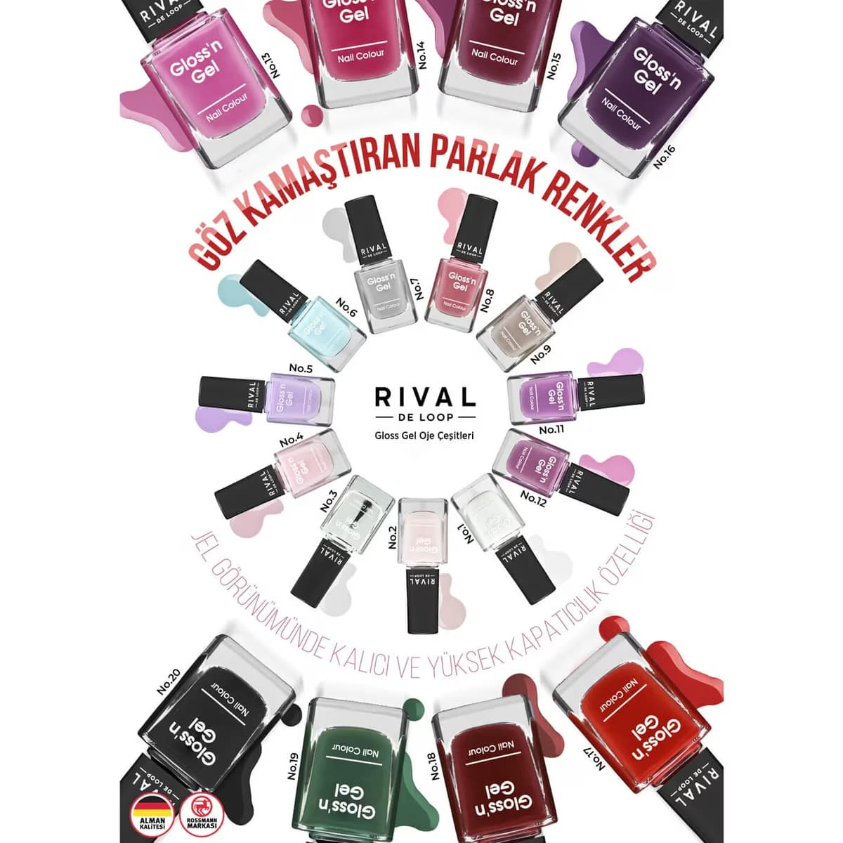 Rival de Loop Oje Gloss'n Gel No.09 10.5 ml 2