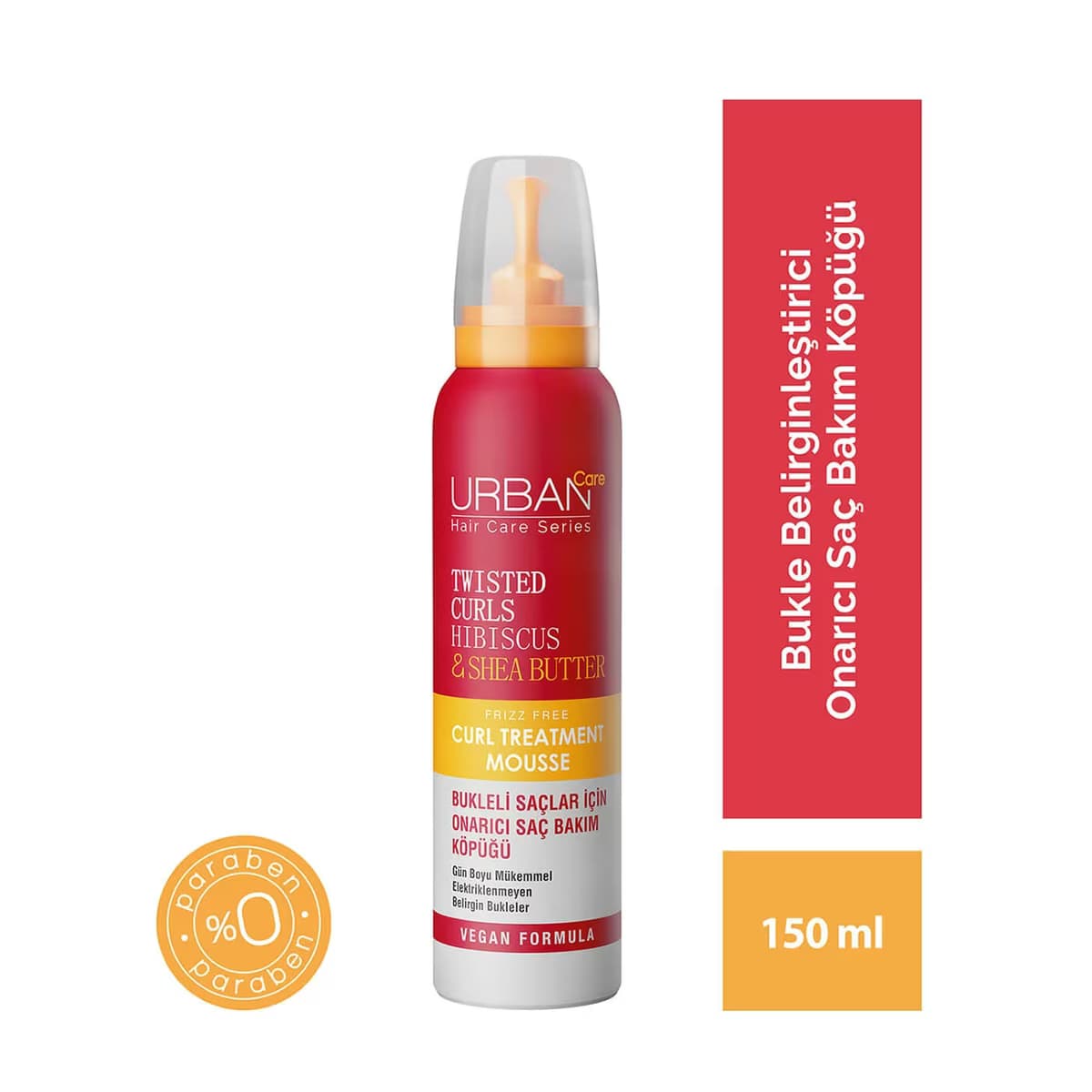 Urban Care Saç Bakım Köpüğü Twisted Curl 150 ml 3