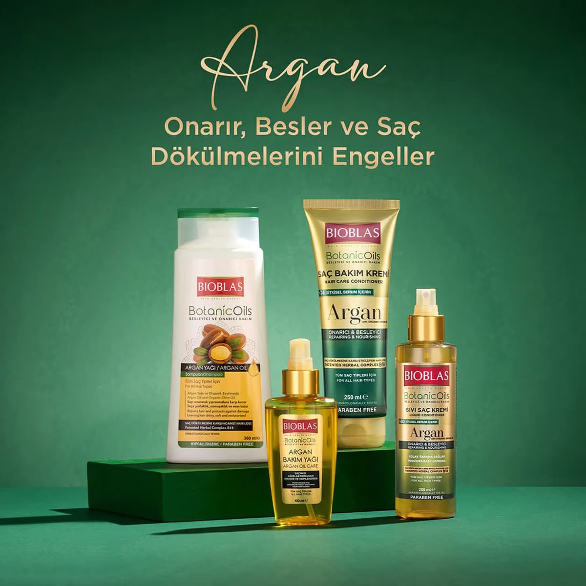 Bioblas Şampuan Argan Yağlı Besleyici 360 ml 5