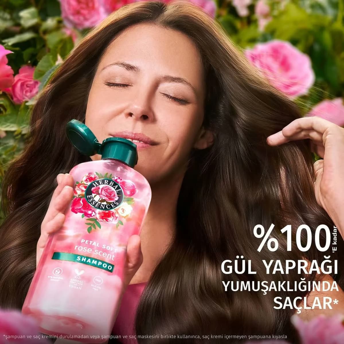Herbal Essences Şampuan Gül 350 ml 4