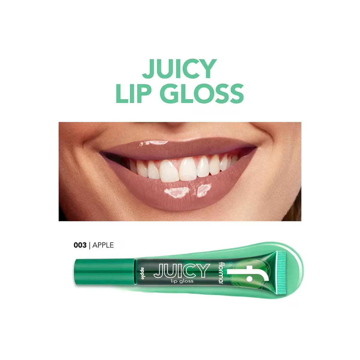 Flormar Juicy Lip Gloss 003 Apple 5