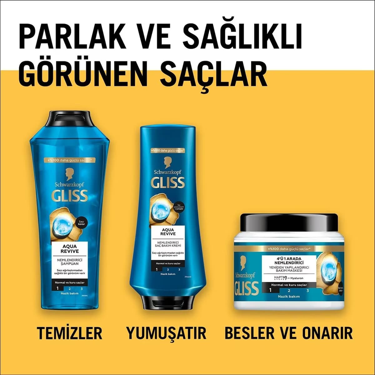 Gliss Şampuan Aqua Revive 400 ml 4