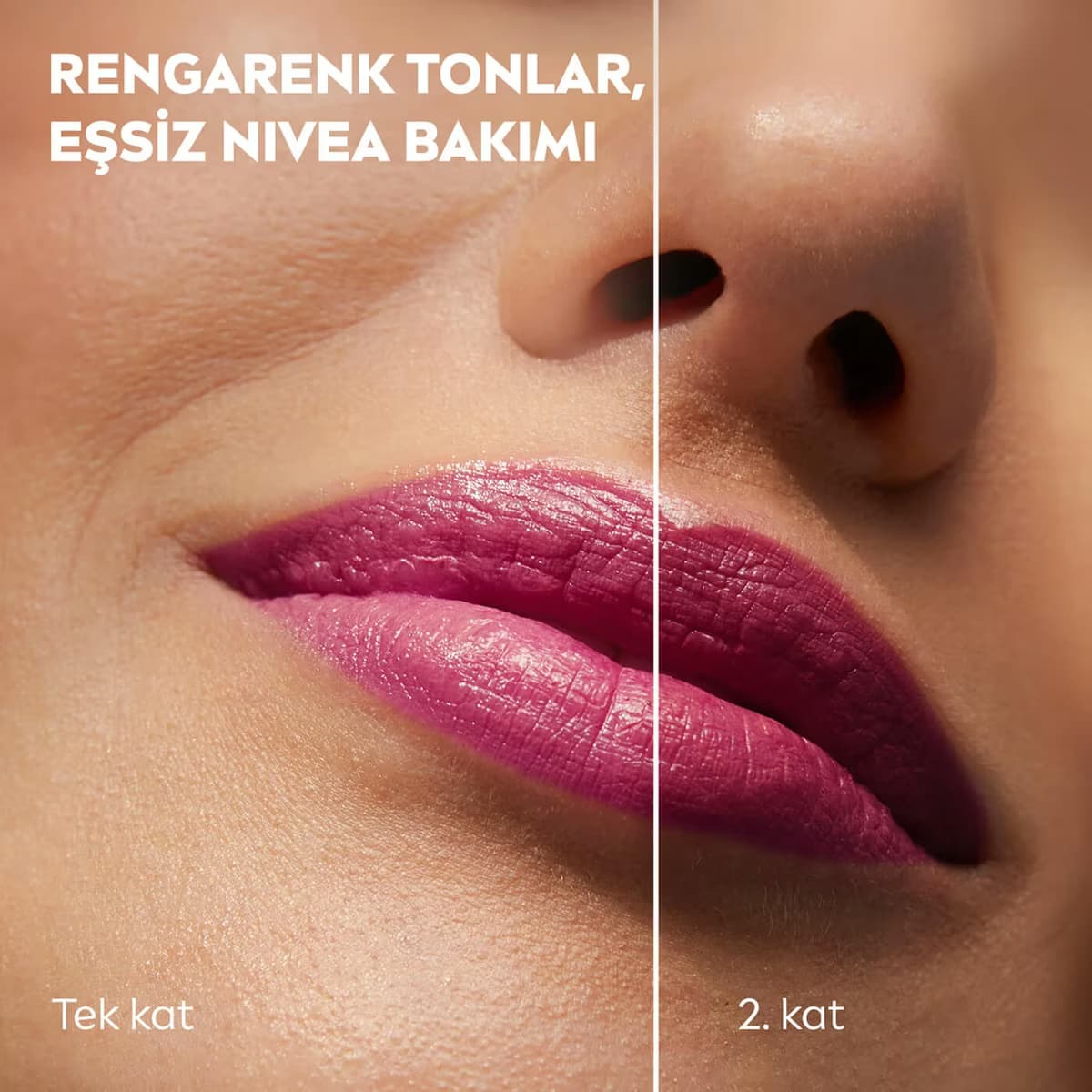 Nivea Renkli Dudak Bakım Kremi Pembe 5