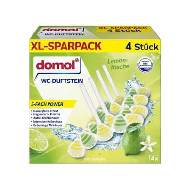 Domol Wc Kokusu Blok Limon Power 4x55 gr