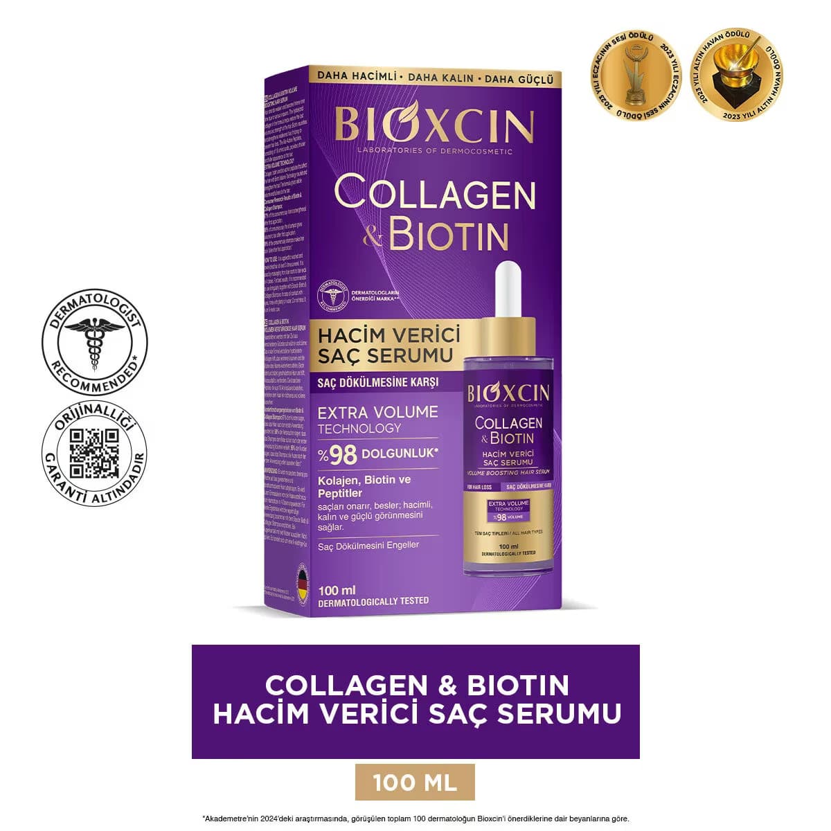 Bioxcin Collagen&Biotin Saç Serumu 100 ml 2