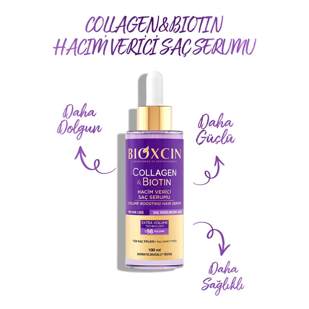 Bioxcin Collagen&Biotin Saç Serumu 100 ml 4
