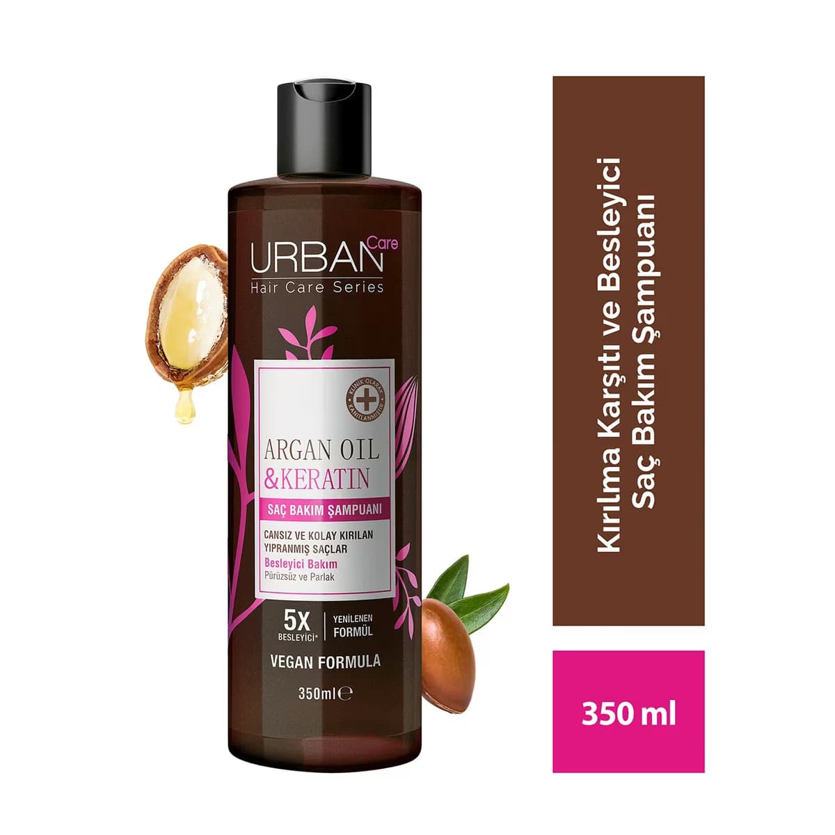 Urban Care Şampuan Argan Yağı & Keratin 350 ml 2