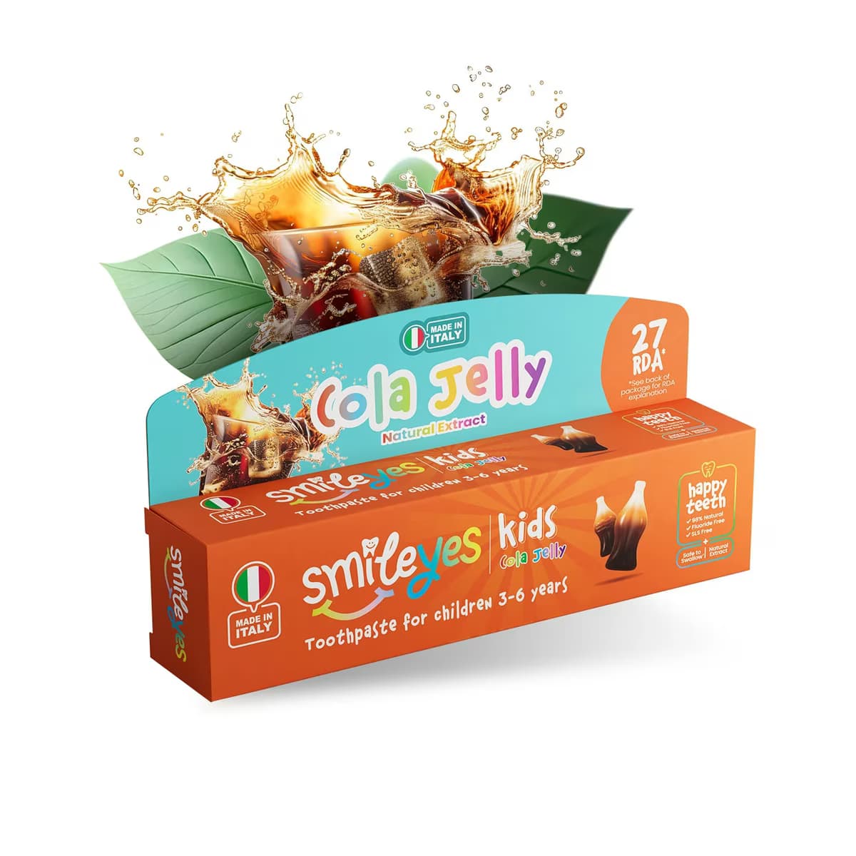 Smile Yes Diş Macunu Cola Jelly 3-6 Yaş 50 ml 2