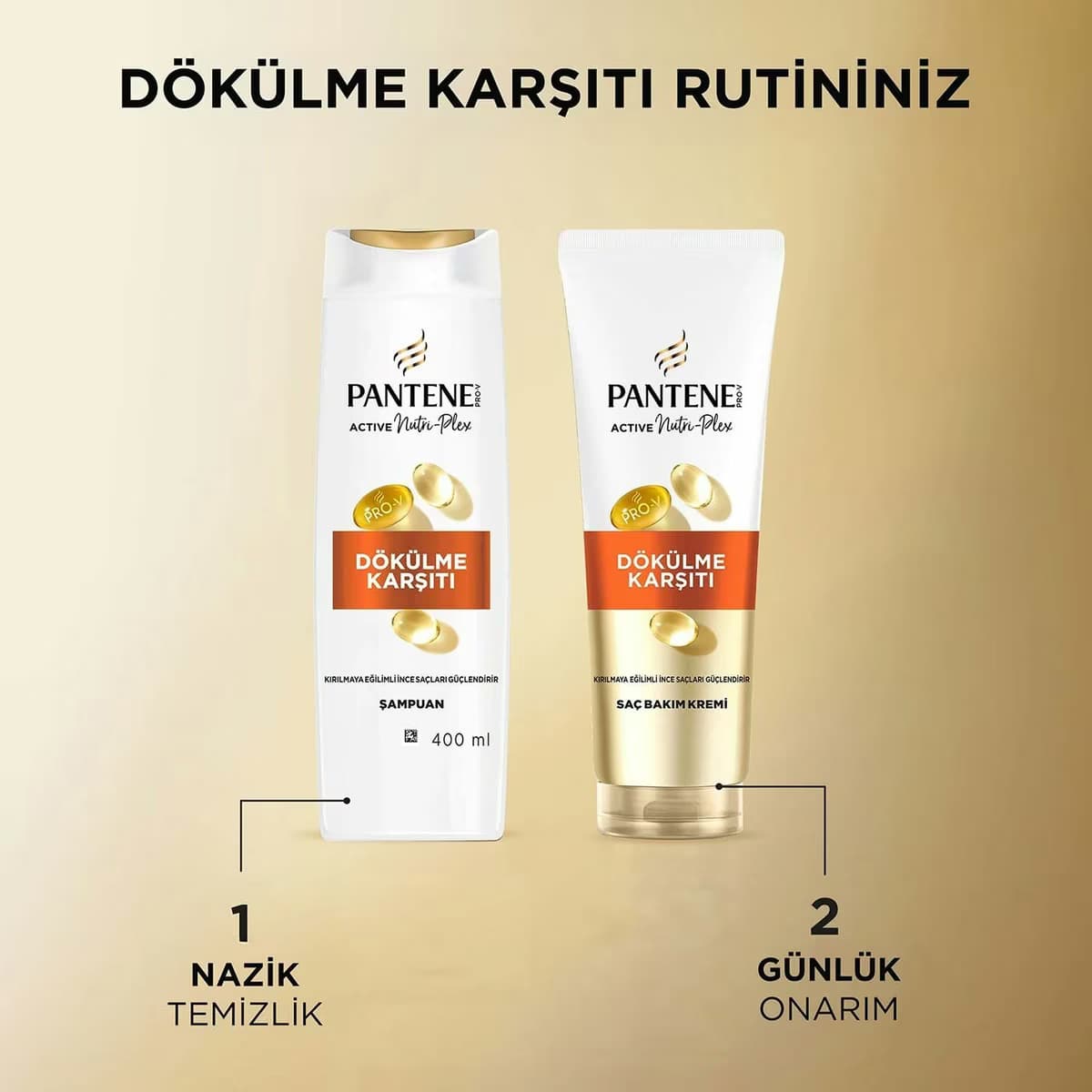 Pantene Şampuan Dökülme Karşıtı 400 ml 5
