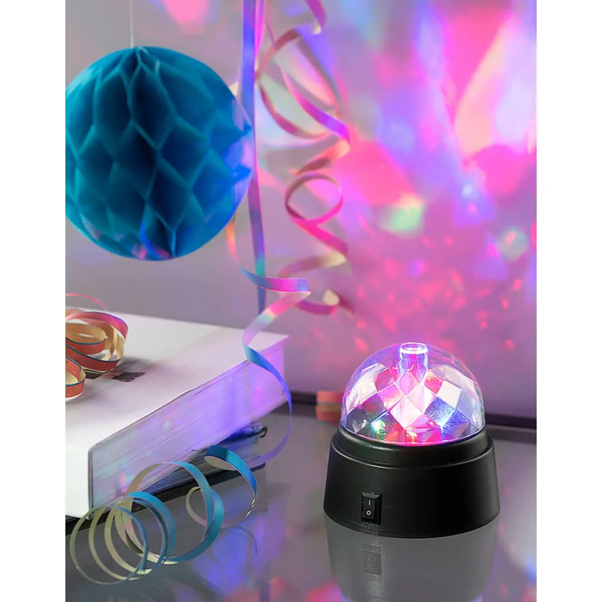 Ideenwelt Led Küre Dönen Disko Projeksiyon 3