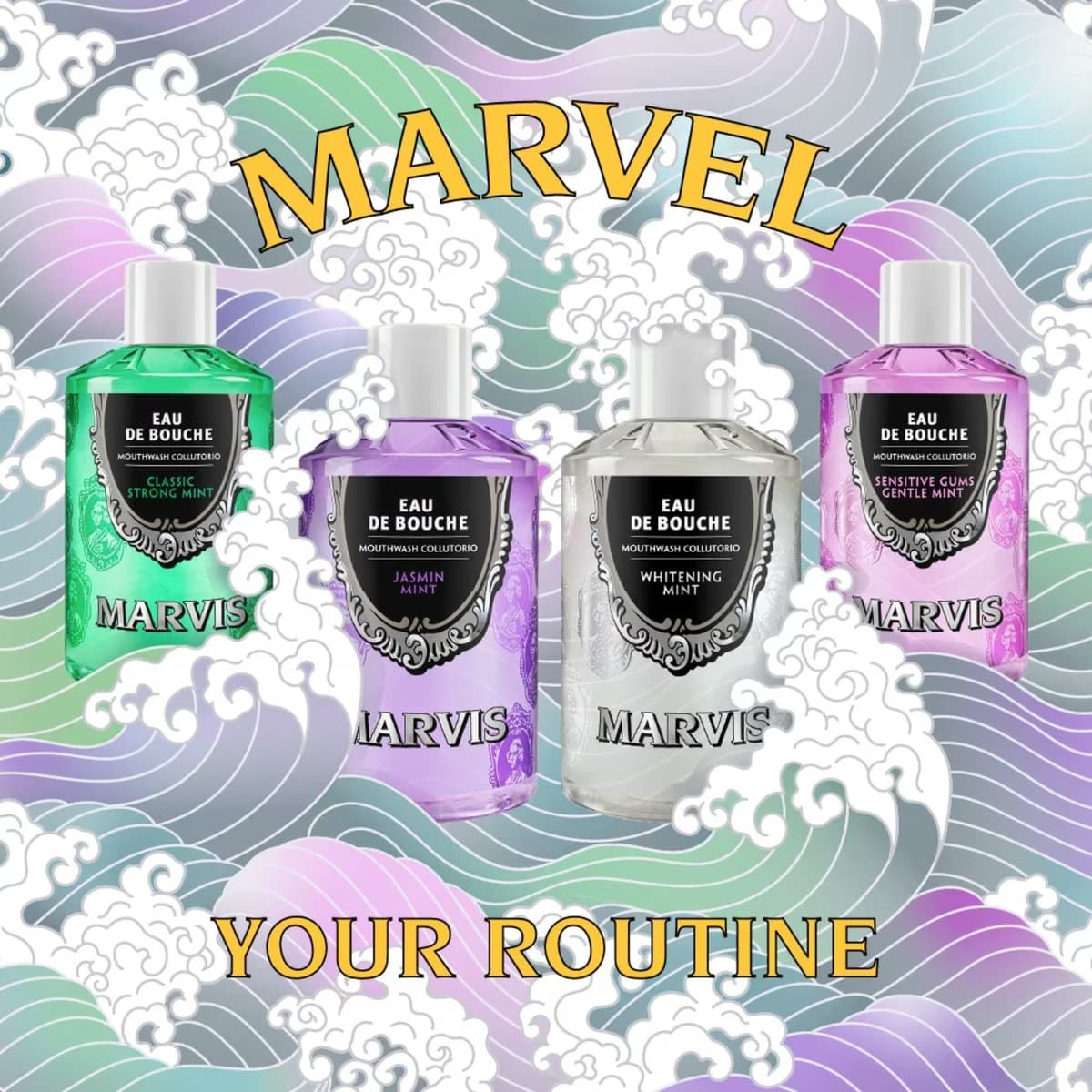 Marvis Ağız Bakım Suyu Jasmin Mint 400 ml 5