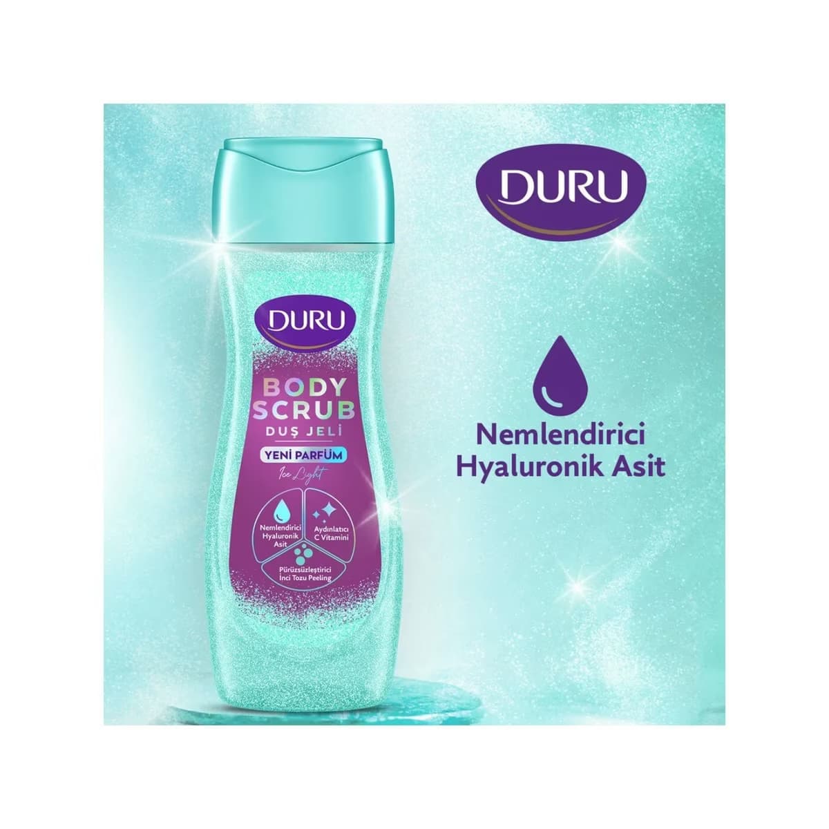 Duru Duş Jeli Body Scrub Ice Light 450 ml 5
