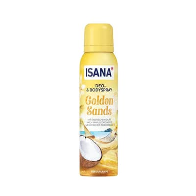 Isana Deo & Body Spray Golden Sands 150 ml