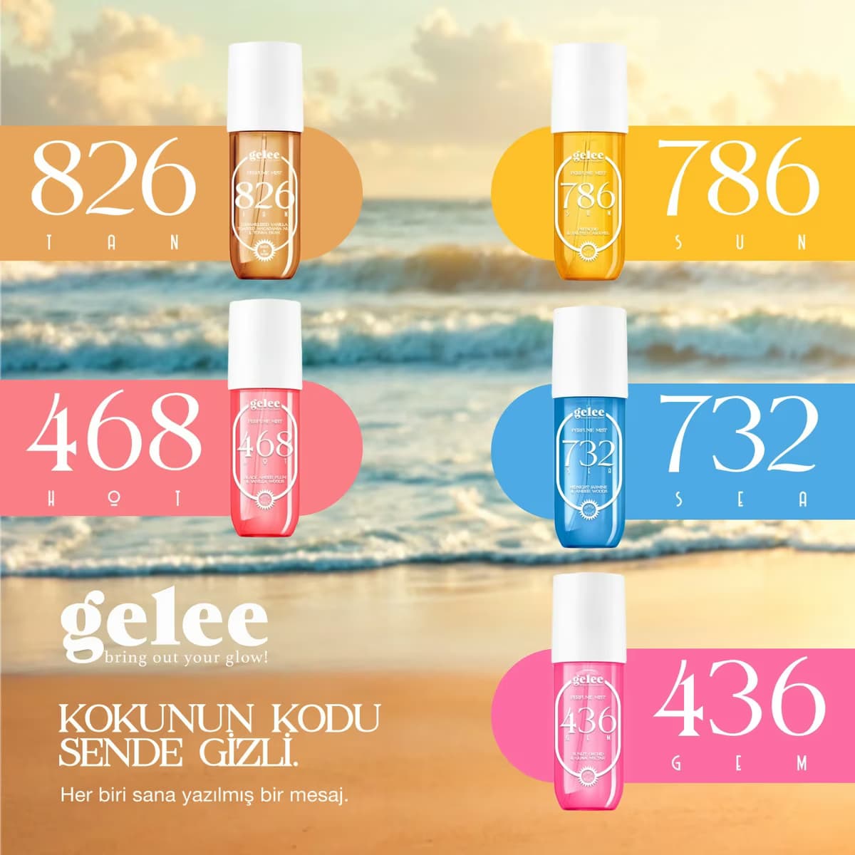 Gelee Body Mist 732 Sea 90 ml 5