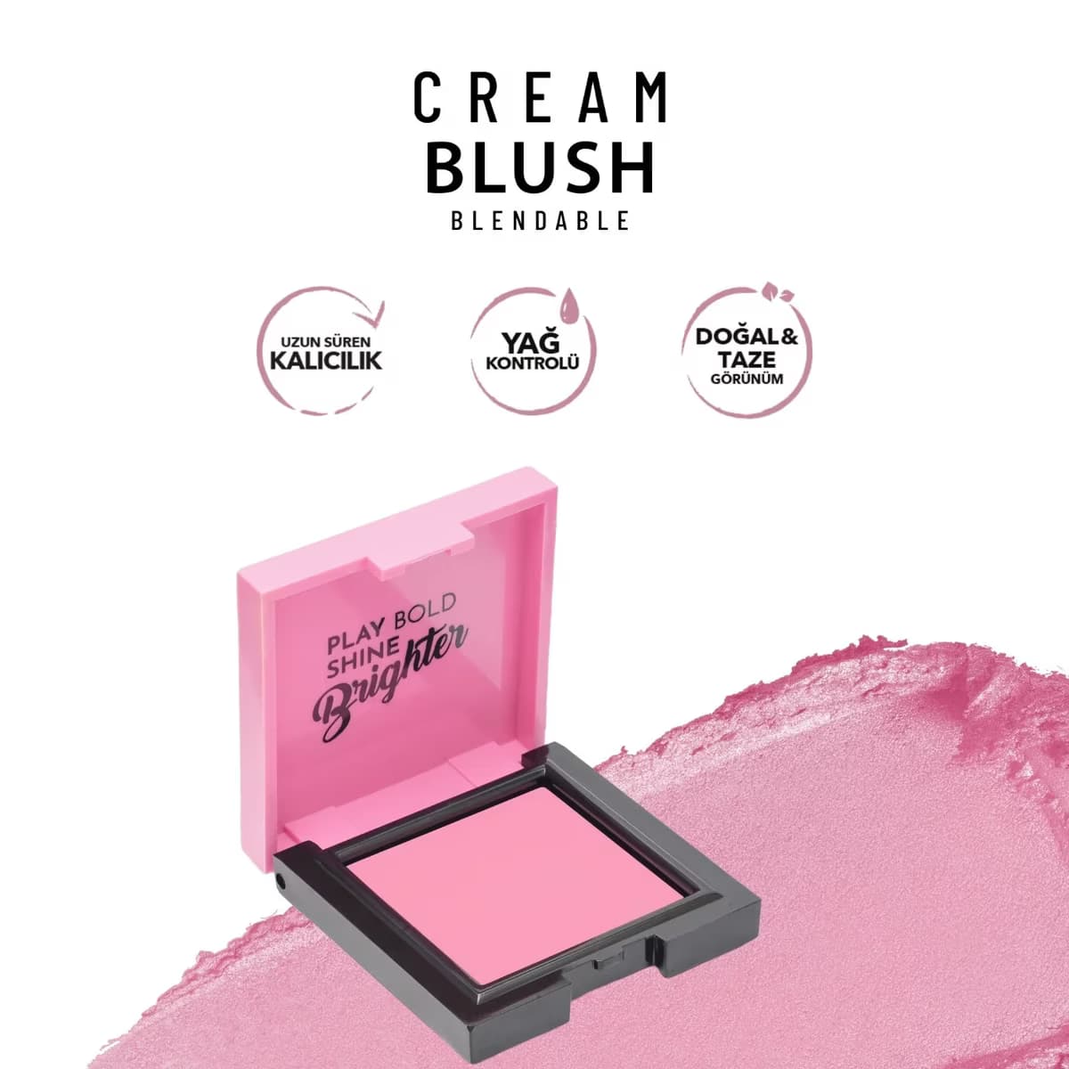 Pastel Allık Profashion Cream Blush 51 3