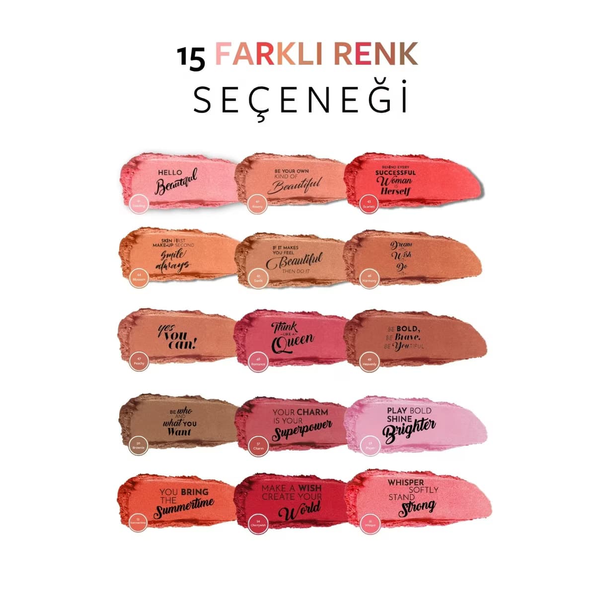 Pastel Allık Profashion Cream Blush 52 5