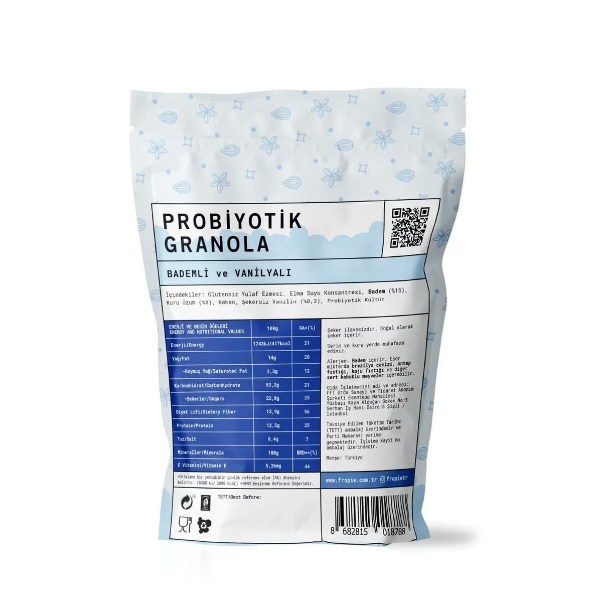 Fropie Badem & Vanilya Probiyotik Granola 2