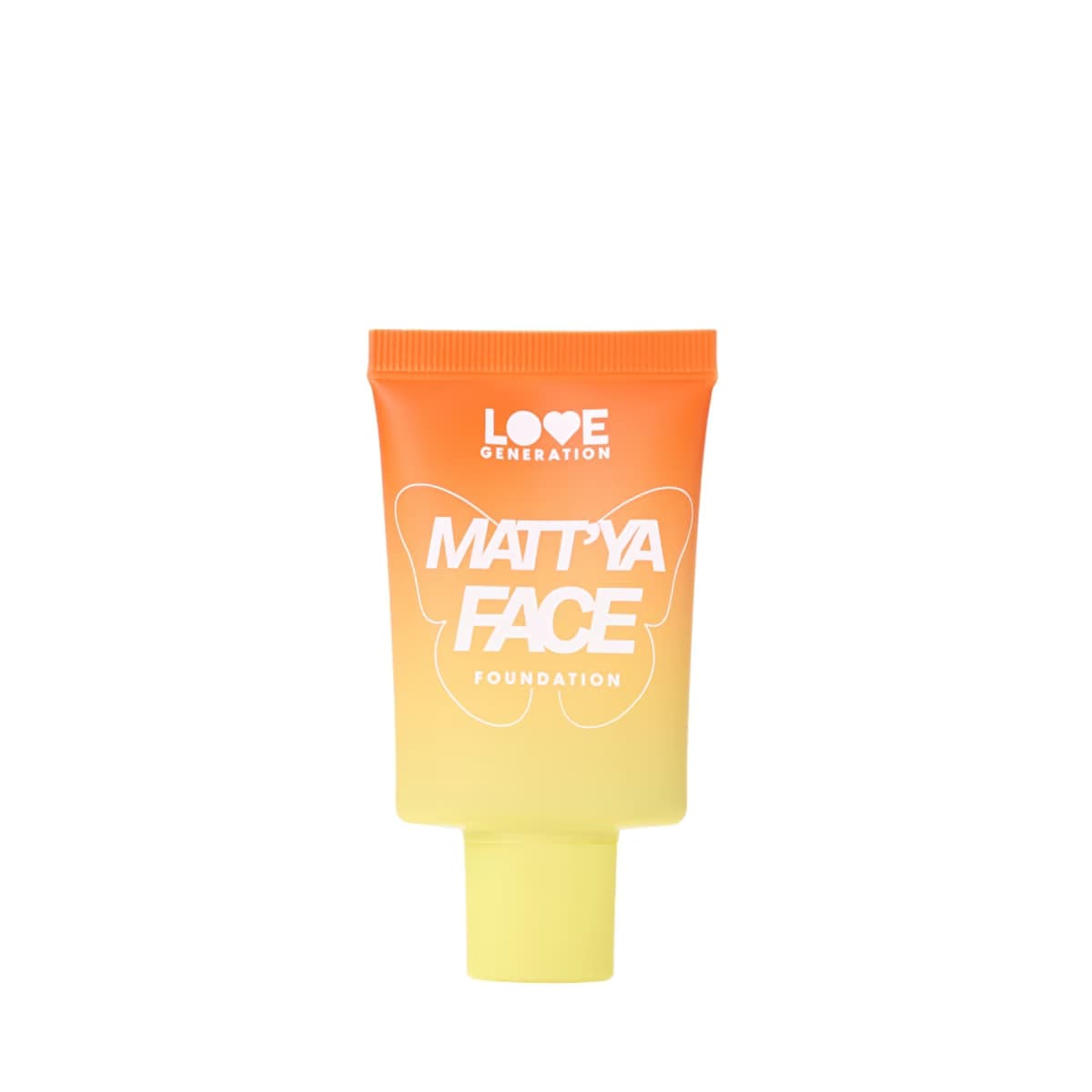 Love Generation Matt'ya Face Fondöten 03 Cashmere Cream - Mattifying Foundation with Matcha Extract - Gratis