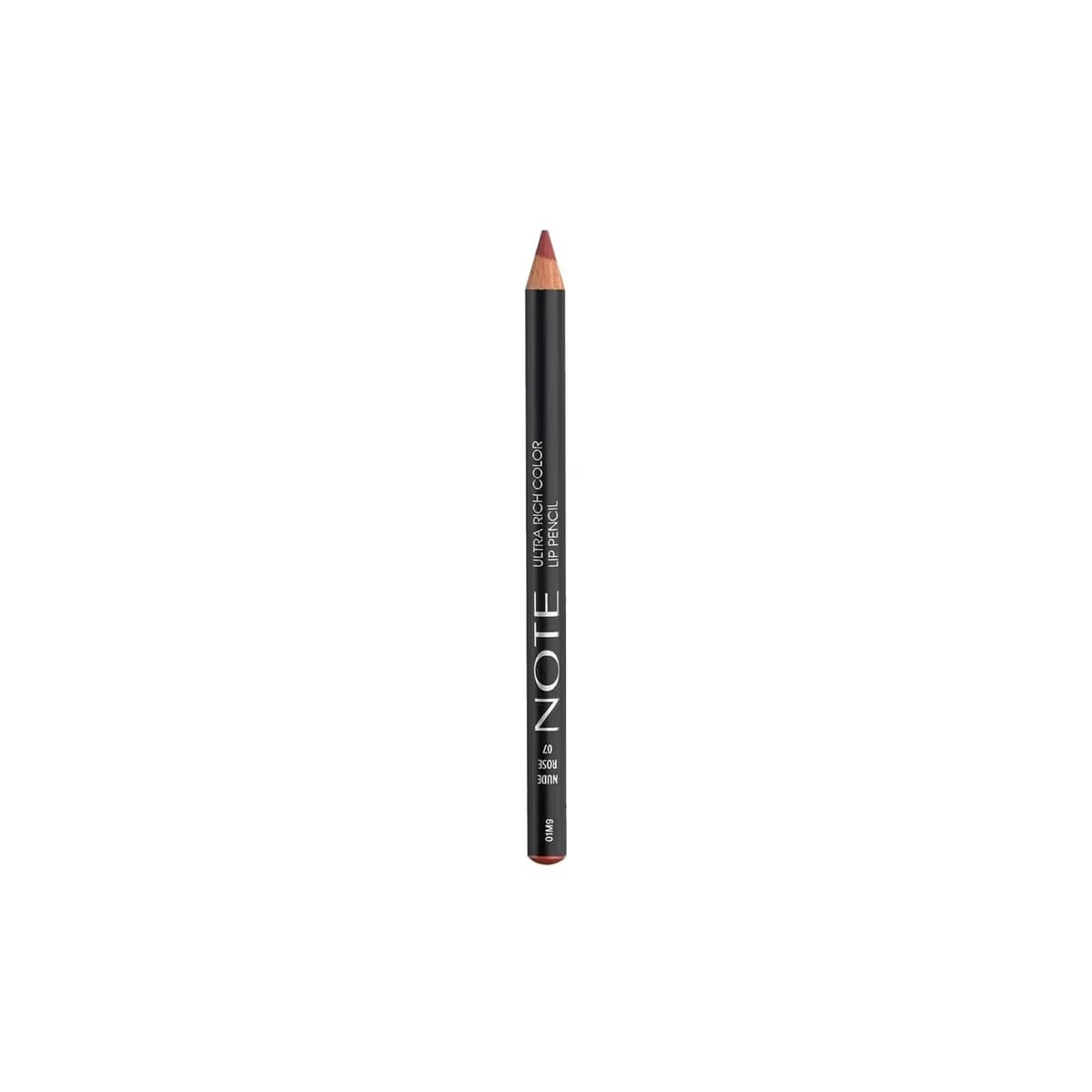 Note Ultra Rich Color Dudak Kalemi 07 Nude Rose - Gratis