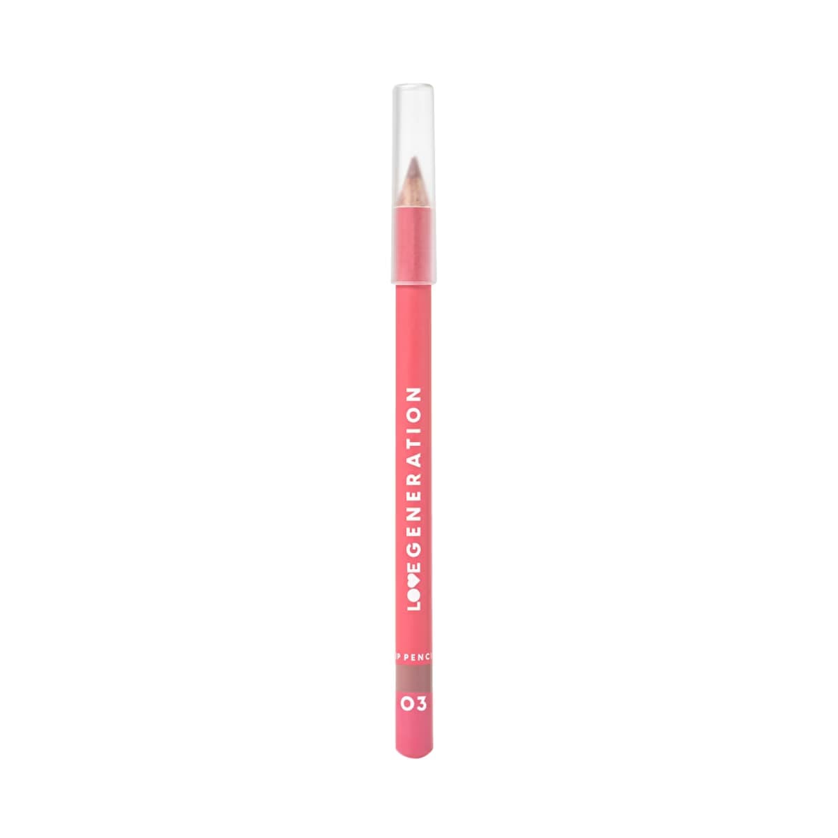 Love Generation Dudak Kalemi 03 Powdered Petal - Long-Lasting Lip Liner - Gratis
