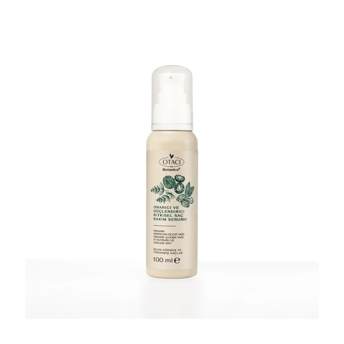 Otacı Botanics Onarıcı ve Güçlendirici Bitkisel Saç Bakım Serumu 100 ml - Gratis
