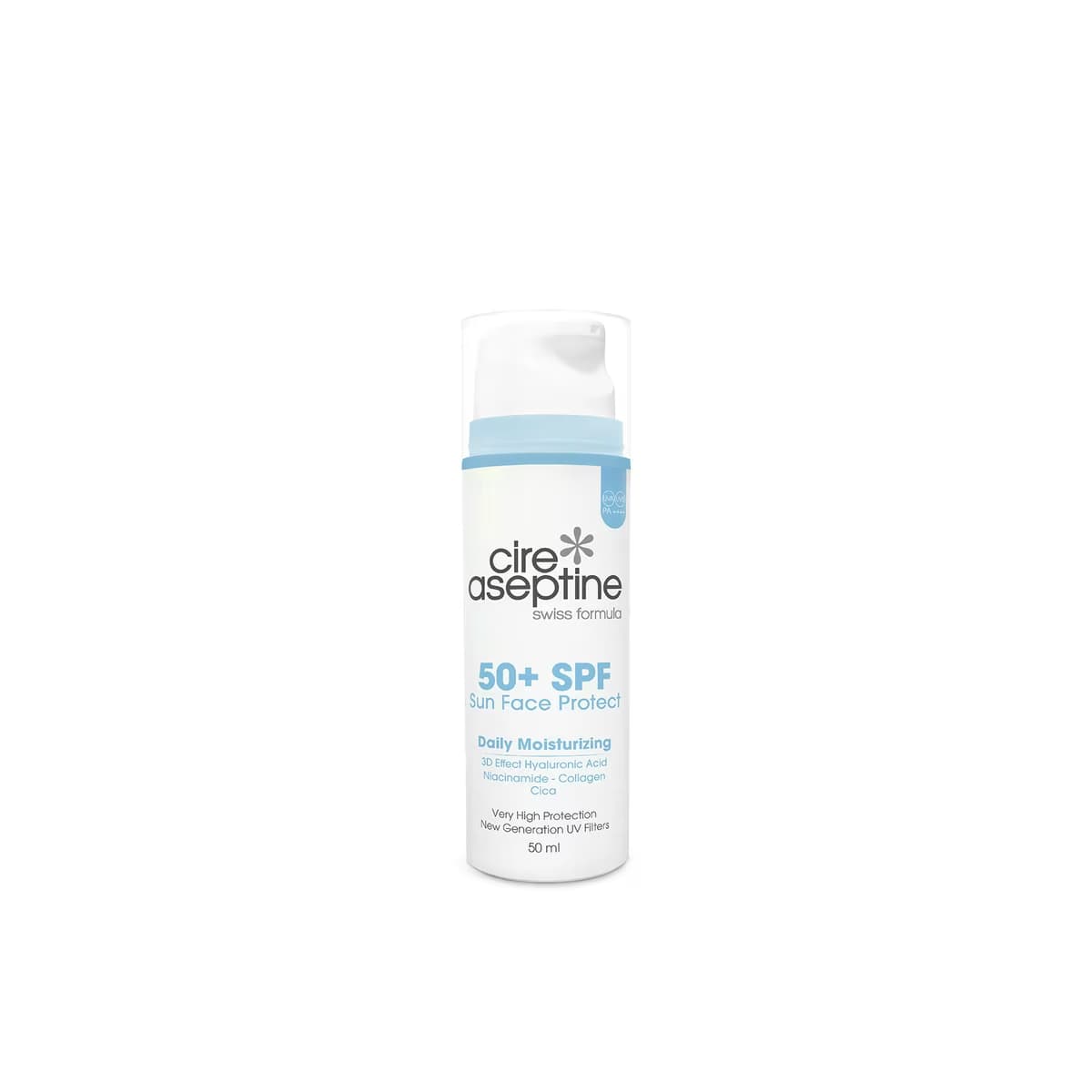 Cire Aseptine Günlük Nemlendirme Daily Moisturizing 50+SPF Yüz Güneş Koruyucu Krem 50 ml - Gratis