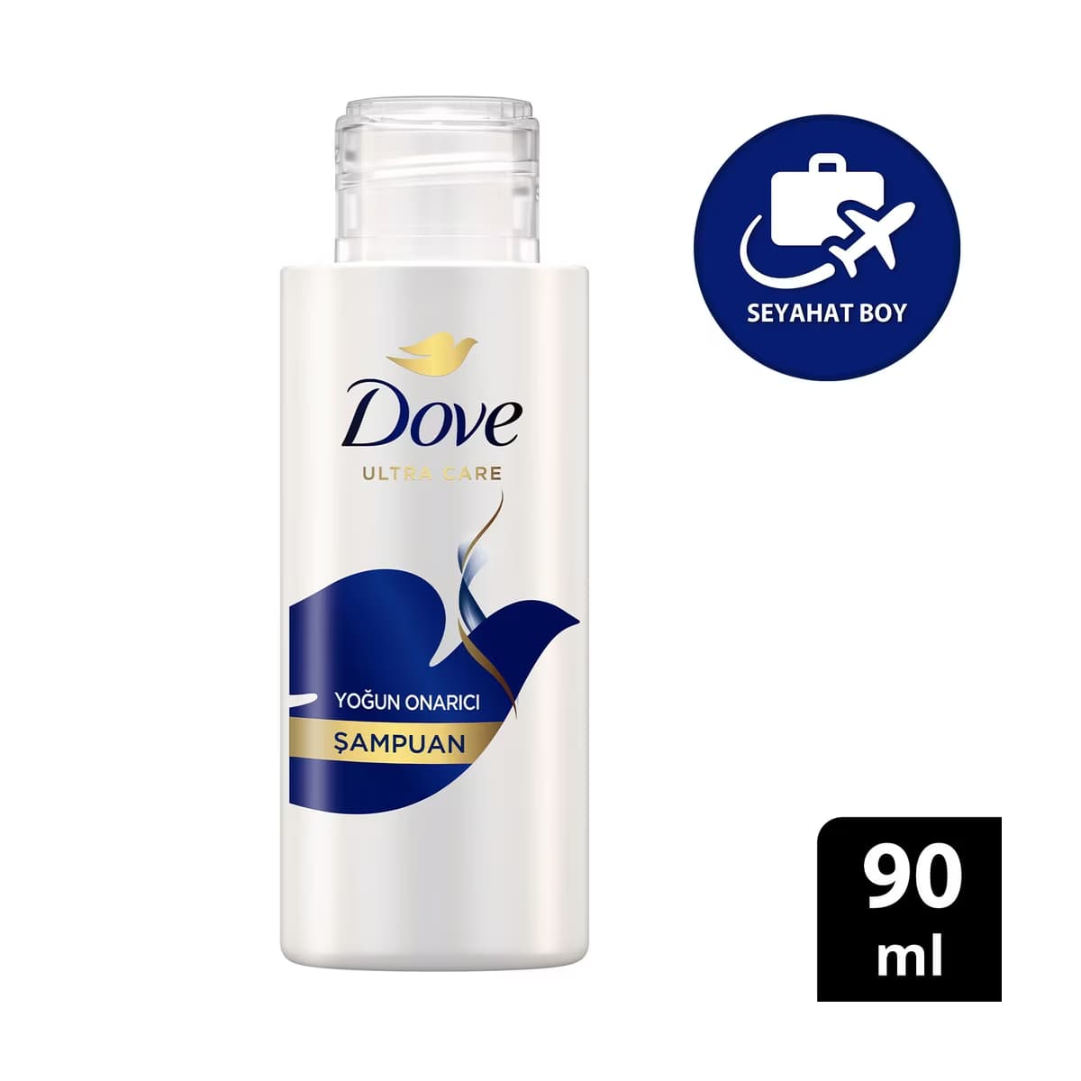 Dove Yoğun Onarıcı Seyahat Boy Şampuan 90 ml - Gratis
