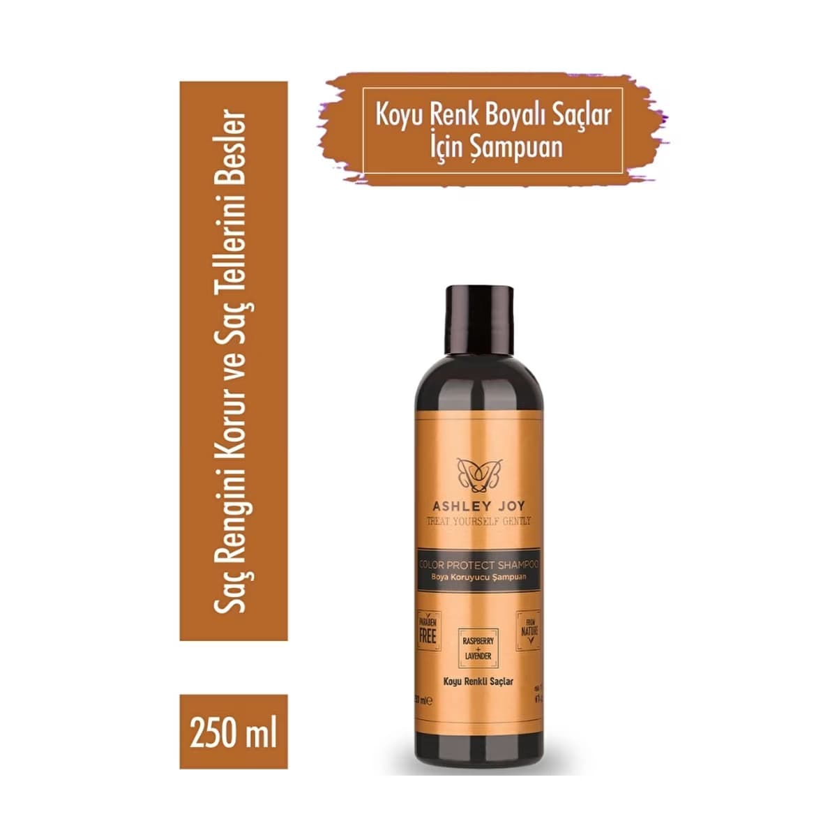Ashley Joy Koyu Renkler Boyalı Saçlar İçin Şampuan 250 ml - Gratis