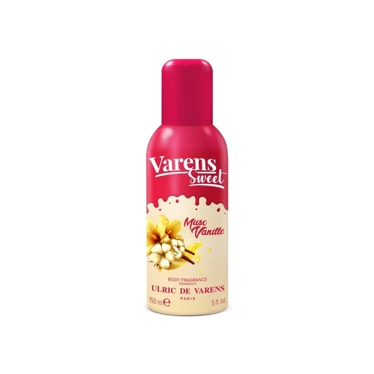Ulric de Varens Sweet Kadın Body Fragrance Deodorant Sprey Musc Vanille 150 ml - Gratis
