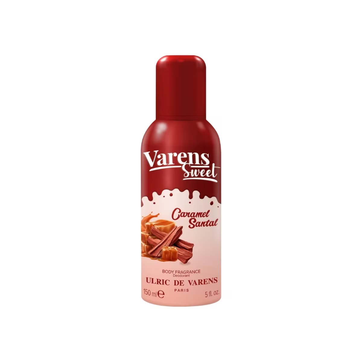 Ulric de Varens Sweet Kadın Body Fragrance Deodorant Sprey Caramel Santal 150 ml - Gratis