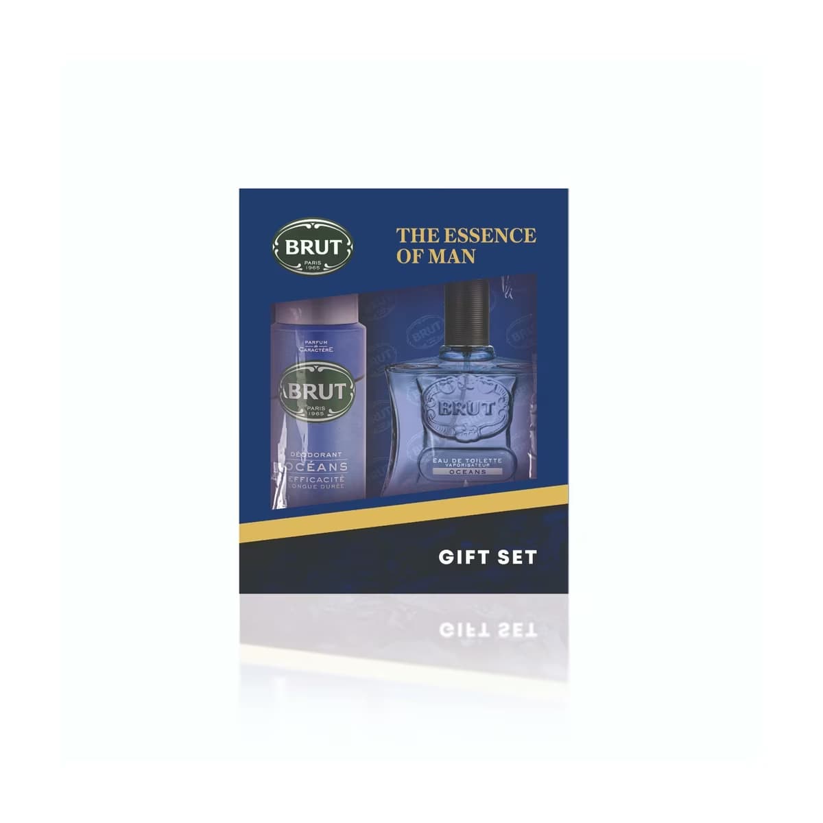 Brut Oceans Erkek Bakım Seti (Deodorant 200 ml + EDT Parfüm 100 ml) - Gratis