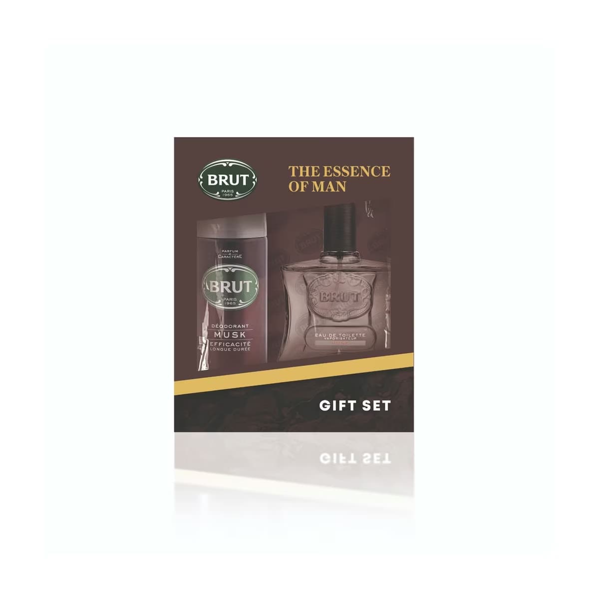 Brut Musk Erkek Bakım Seti (Deodorant 200 ml + EDT Parfüm 100 ml) - Gratis