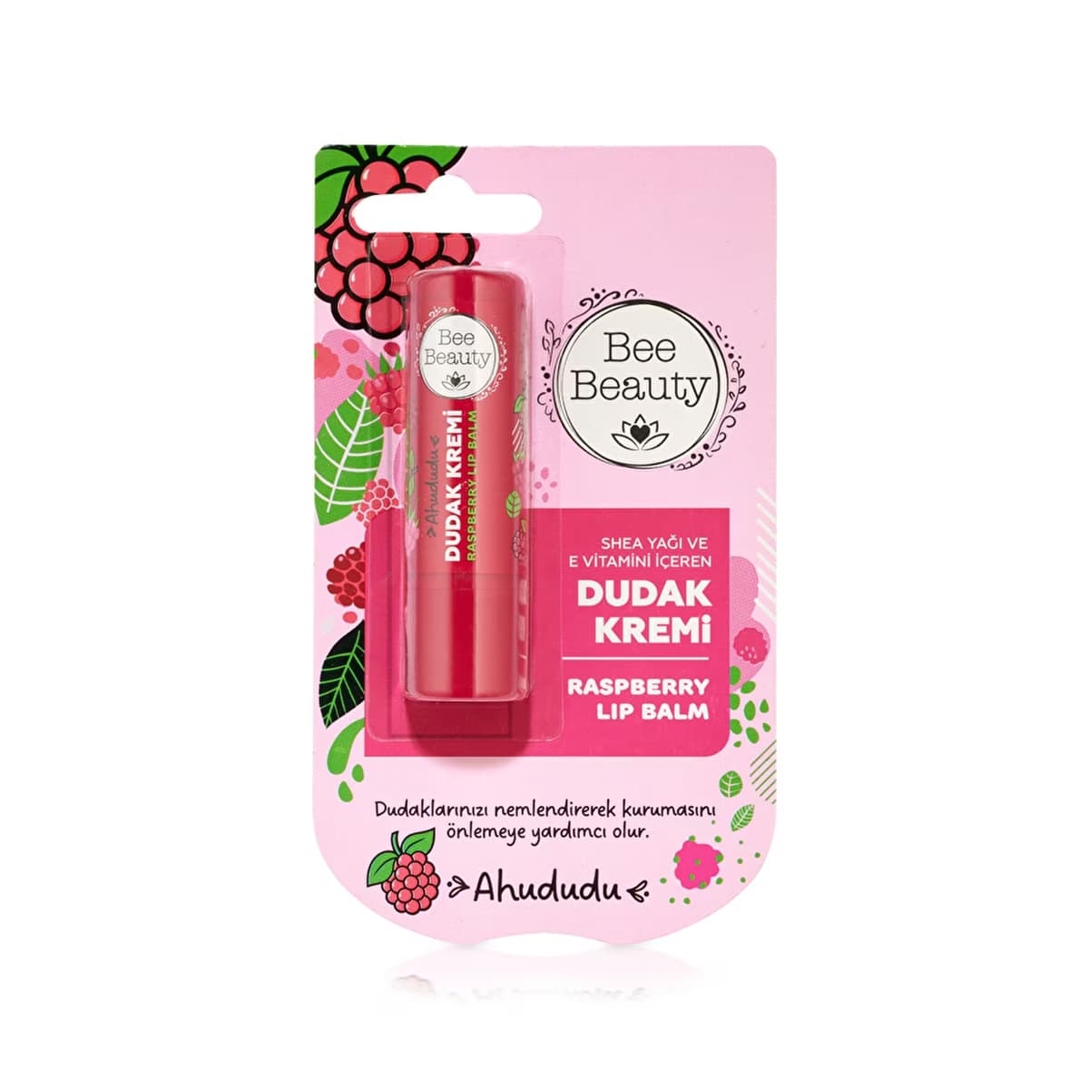 Bee Beauty Dudak Kremi Ahududu - Gratis