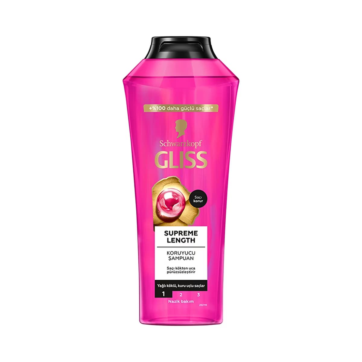 Gliss Supreme Length Şampuan 400 ml - Gratis