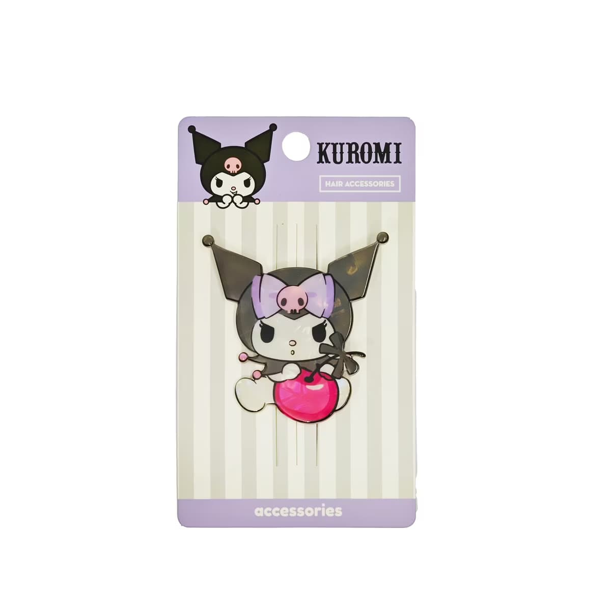 Kuromi Lisanslı Çocuk Toka UKB-K034 - Gratis