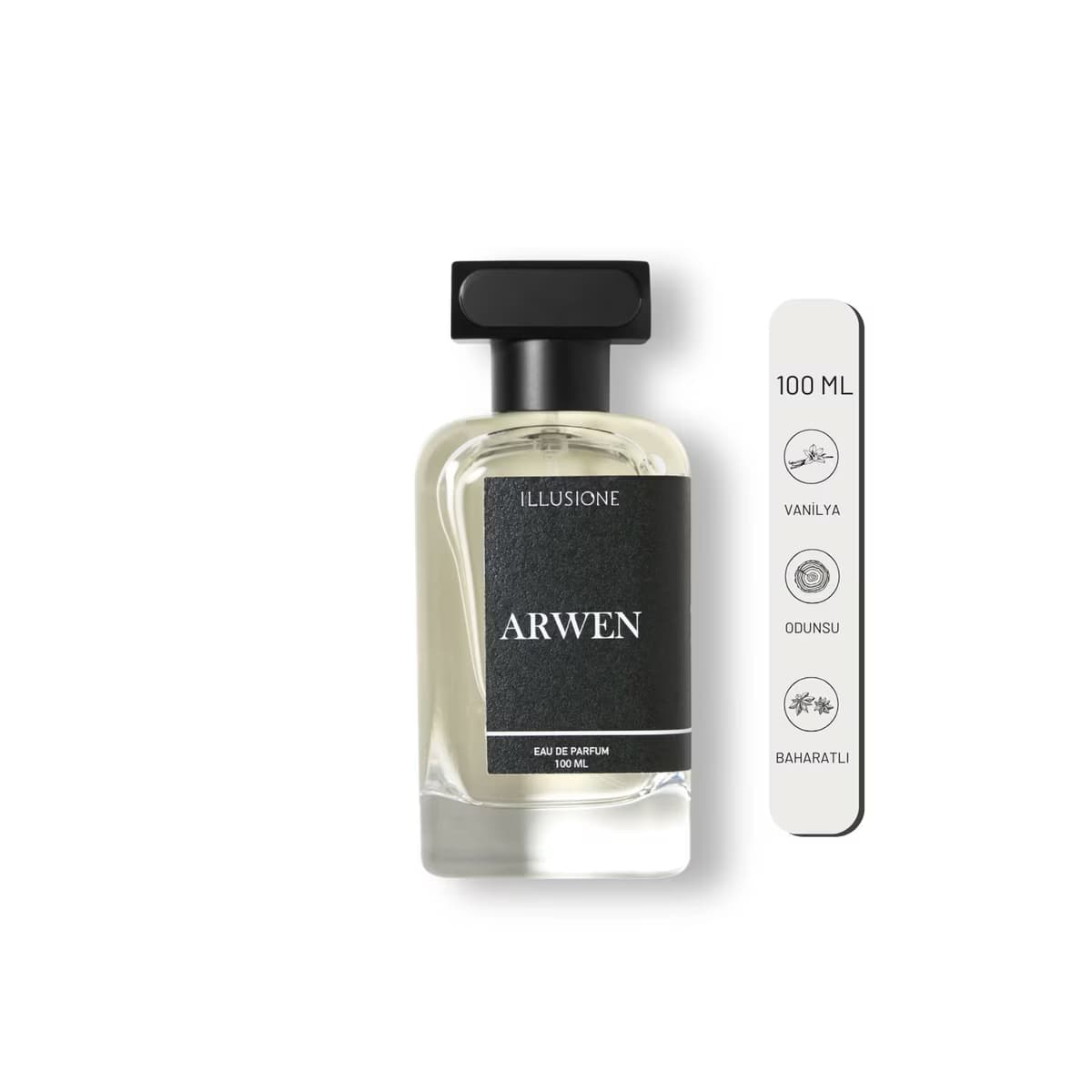 Illusione Arwen EDP Erkek Parfüm 100 ml - Gratis