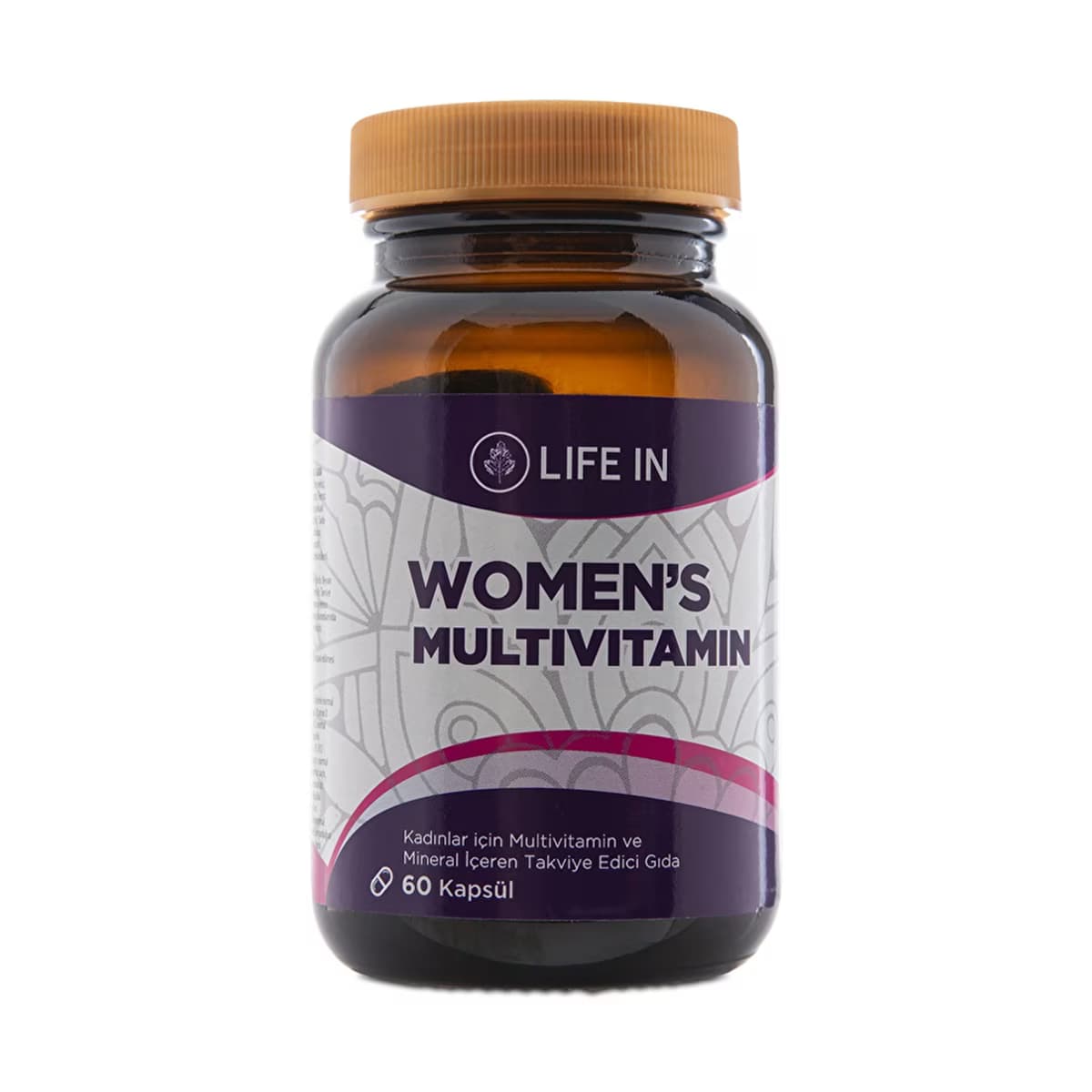 Life In Kadınlar İçin Multivitamin ve Mineral İçeren Takviye Edici Gıda 60 Kapsül - Gratis