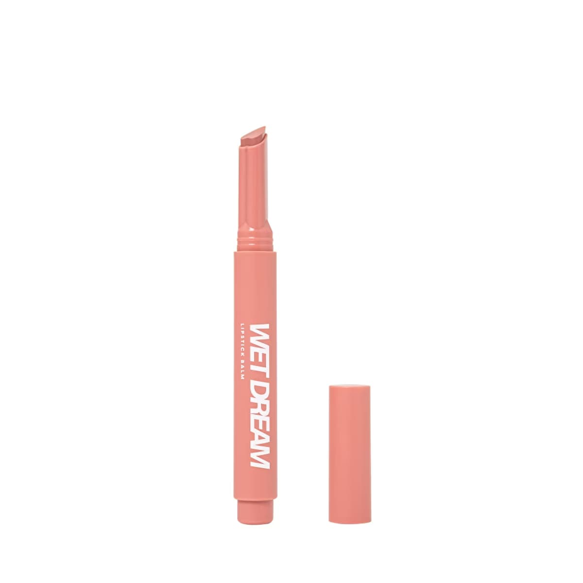 Love Generation Lipstick Balm Wet Dream 02 Pink Peach - Moisturizing Lip Balm with Soft Shine - Gratis