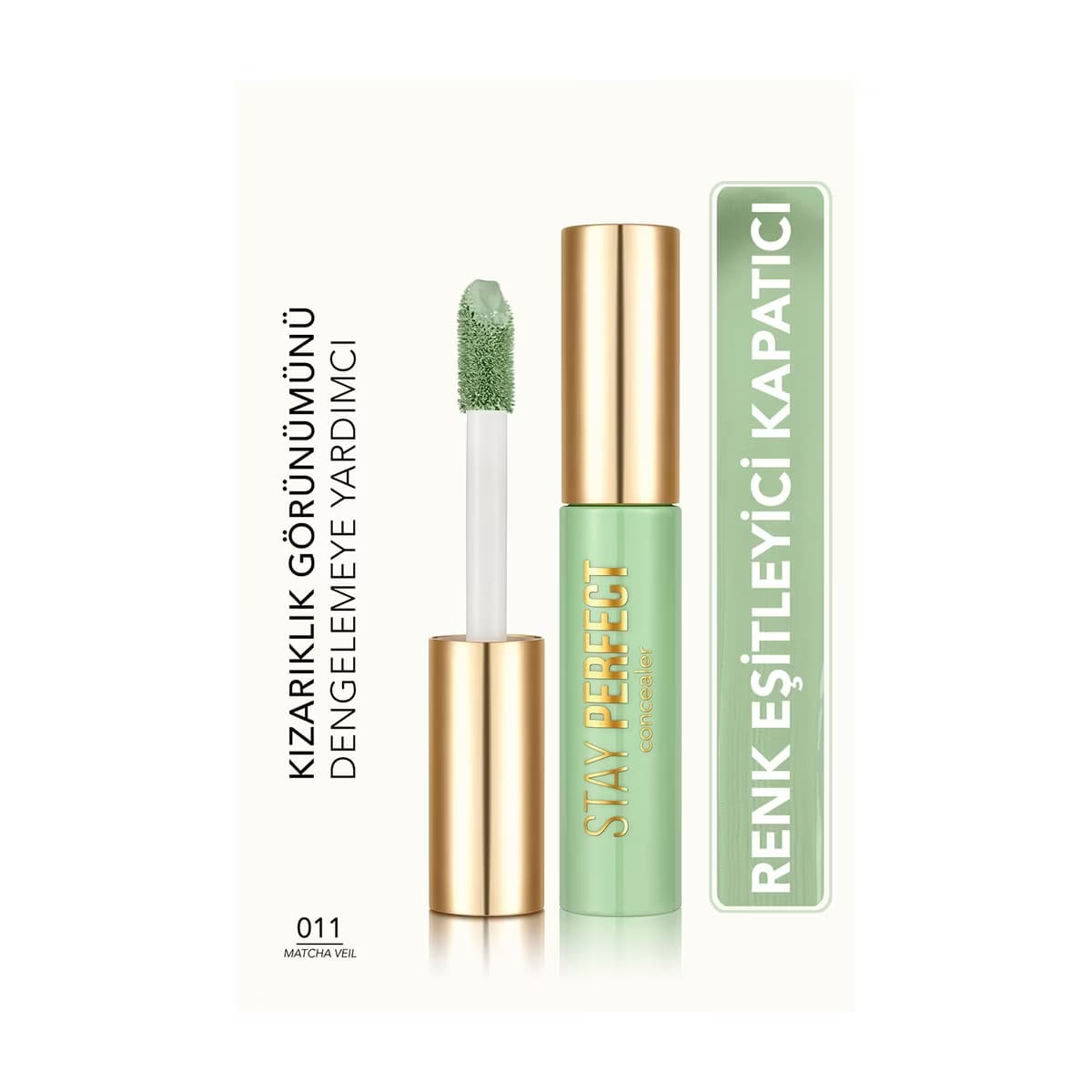 Flormar Stay Perfect Yoğun Pigmentli Kapatıcı 011 Matcha Veil - Gratis