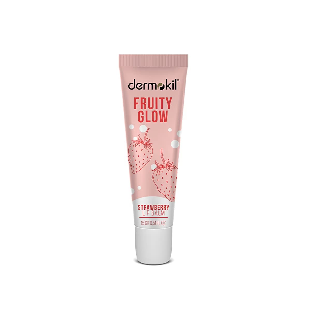 Dermokil Strawberry Lip Balm 15 ml - Gratis