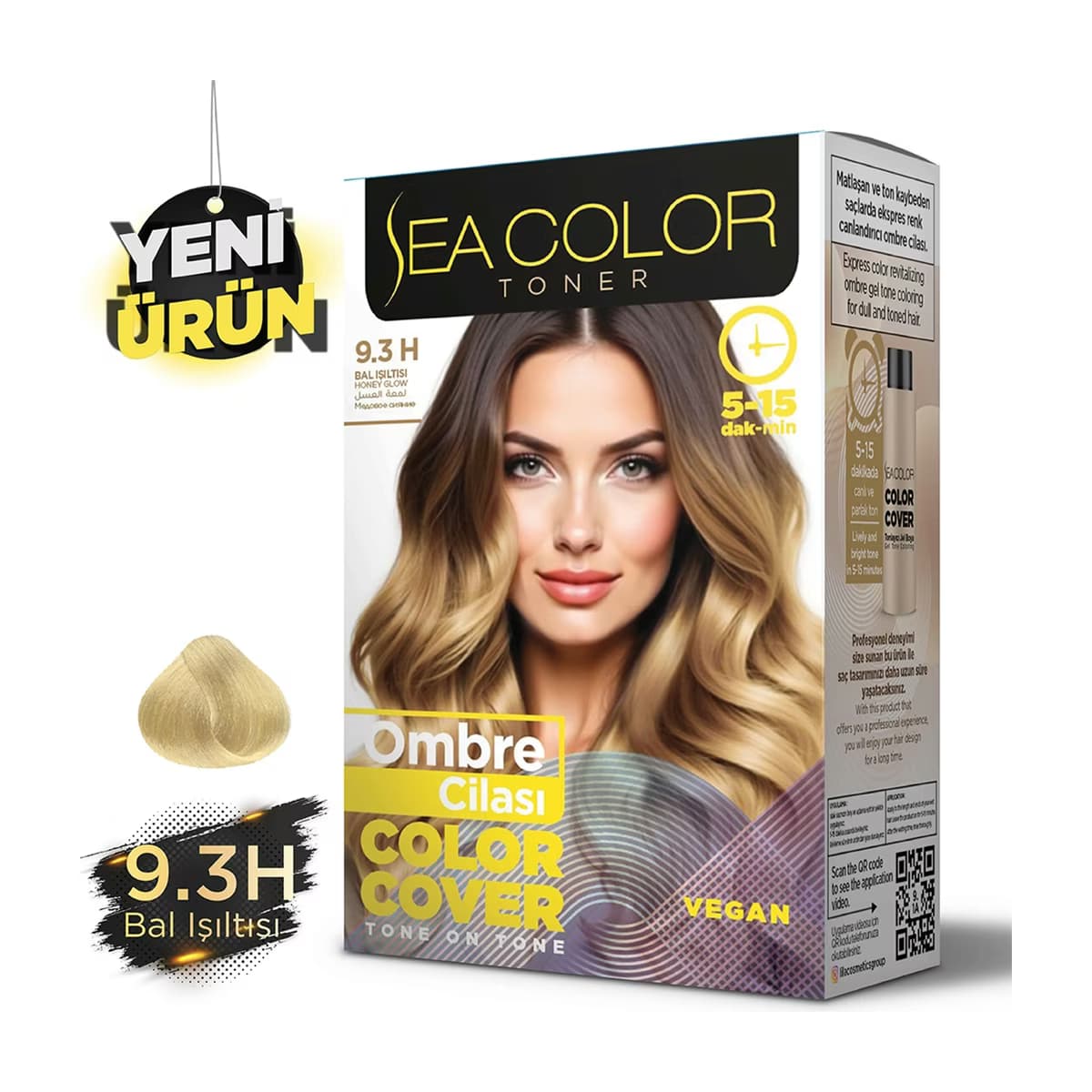 Sea Color Toner Ombre Cilası 9.3H Bal Işıltısı - Gratis