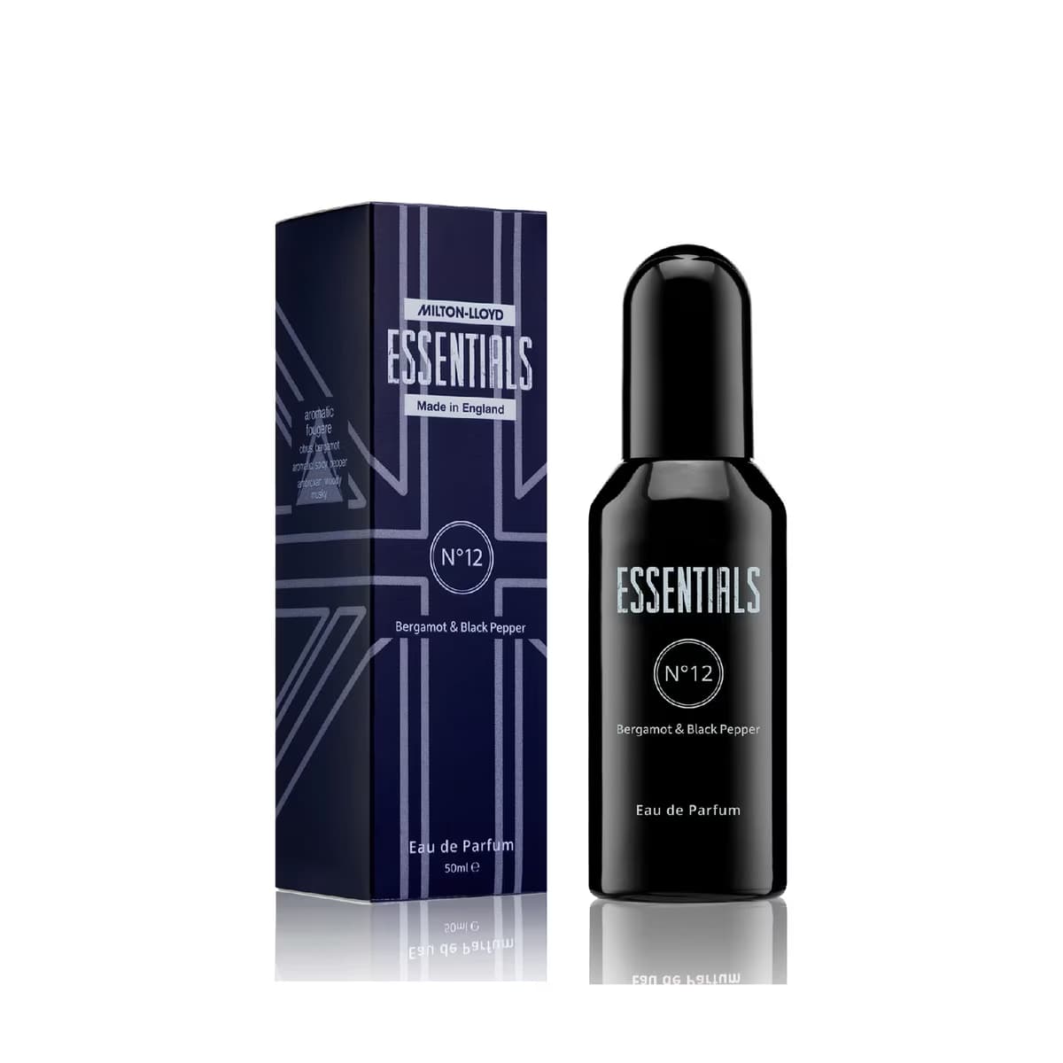 Milton Lloyd Essentials EDP Erkek Parfüm No12 Bergamot & Black Pepper 50 ml - Gratis