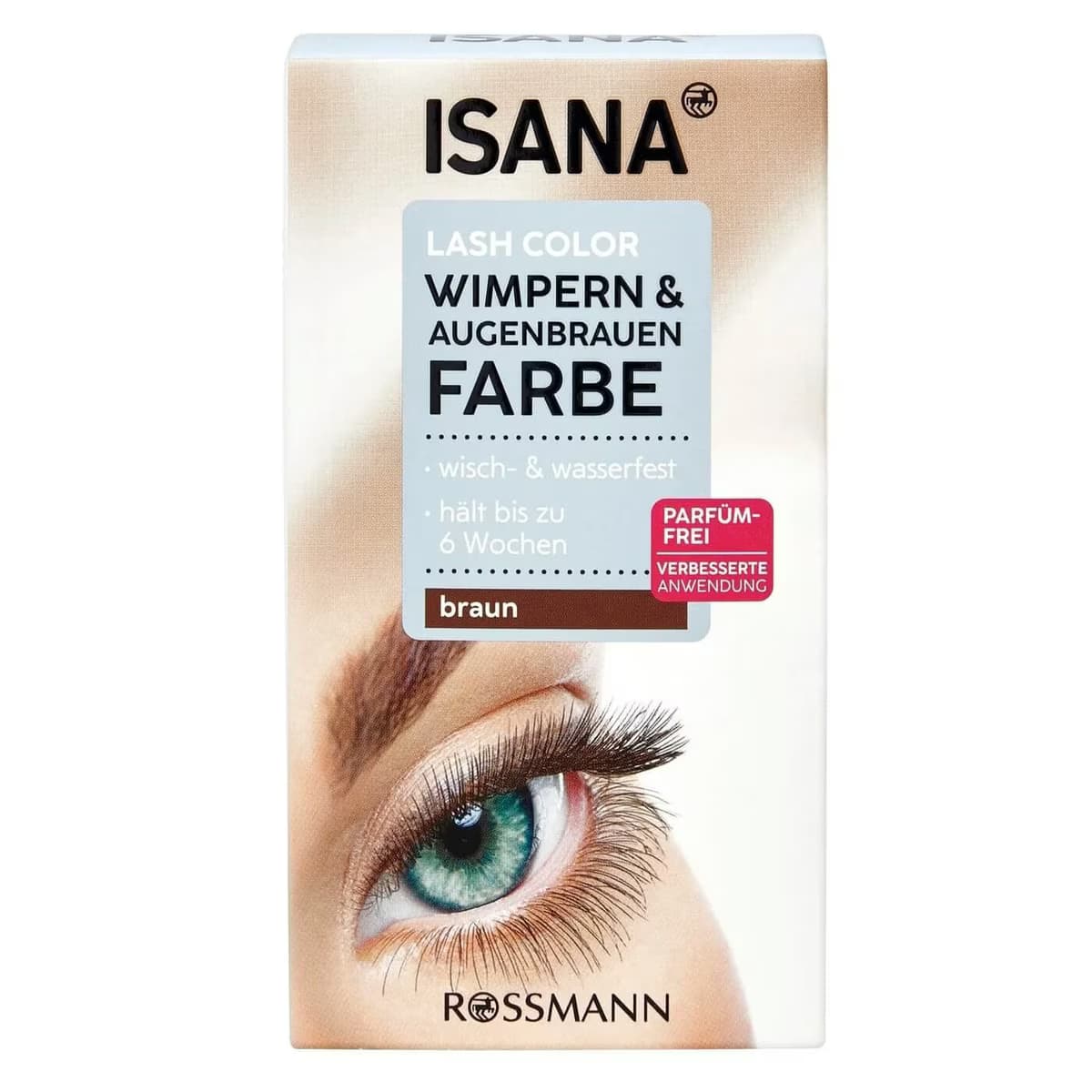 Isana Lash Color Kaş ve Kirpik Boyası Kahverengi 10 ml