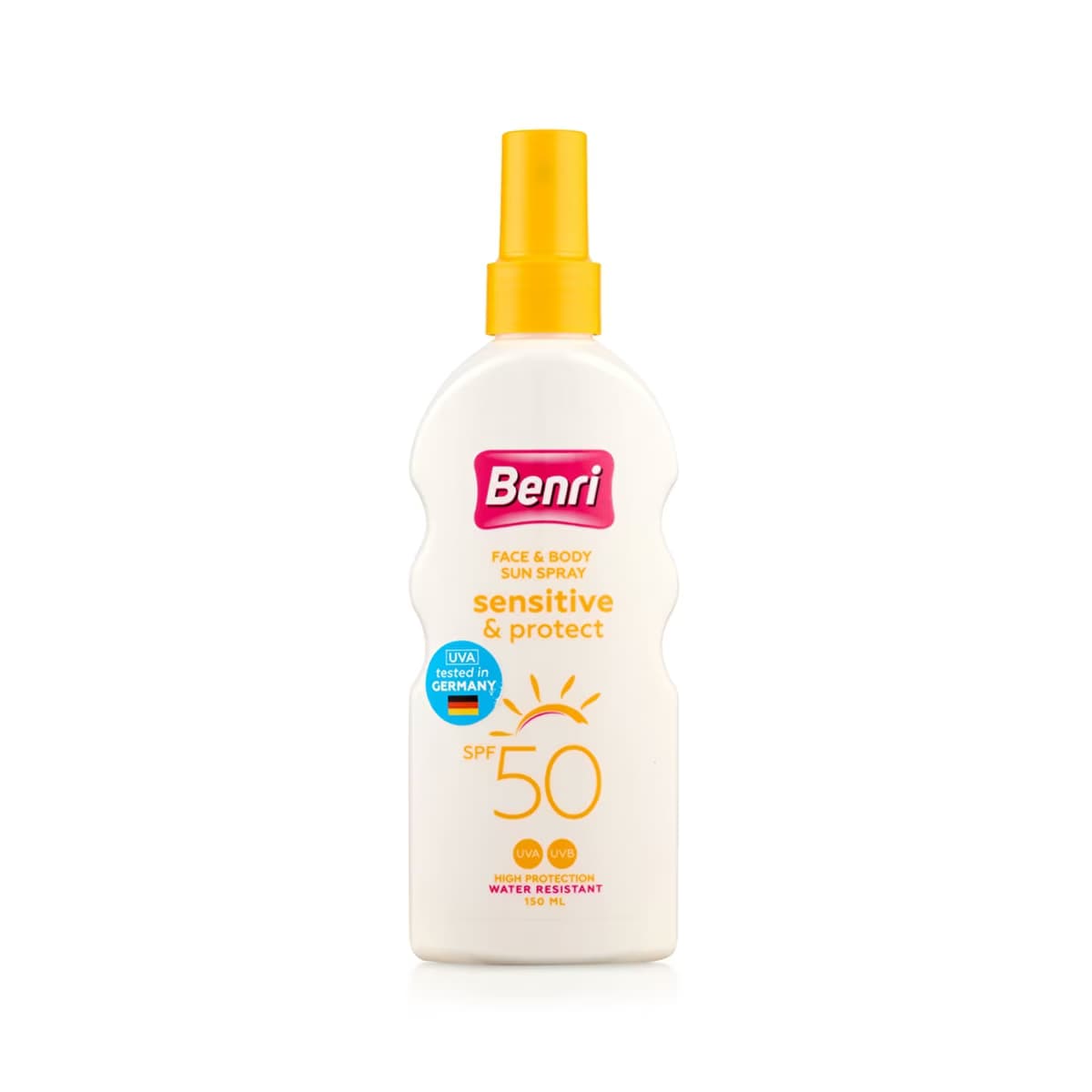 Benri Hassas & Koruma Güneş Spreyi 50SPF 150 ml - Gratis