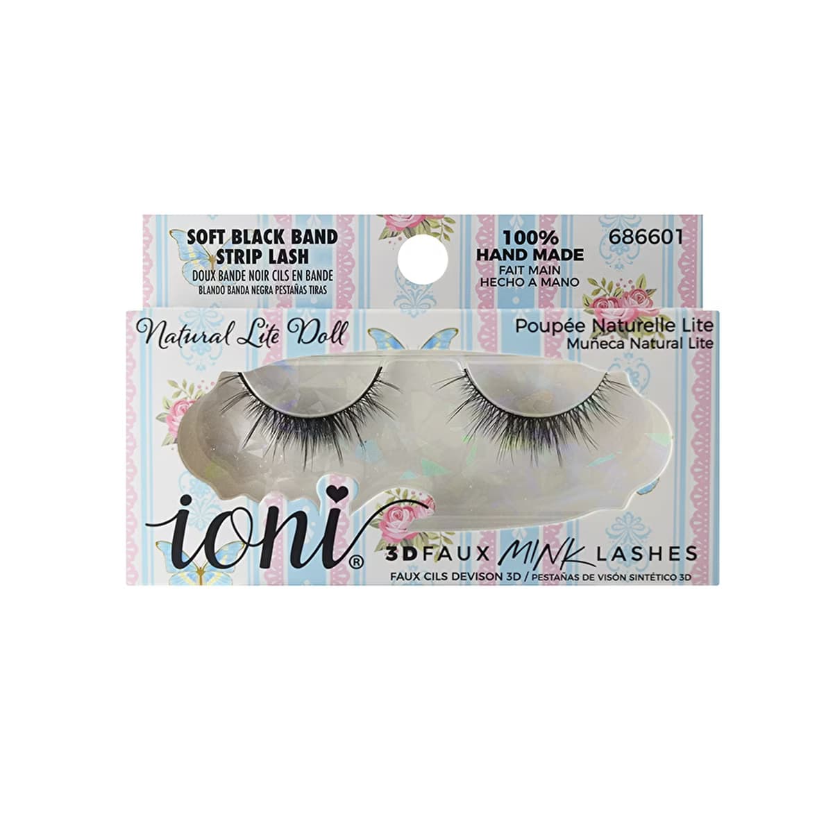 IONI 3D Takma Kirpik Natural Doll - Gratis