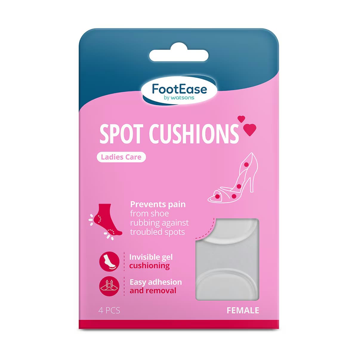 Watsons Footease Jel Nokta Ayak Desteği 4 Adet