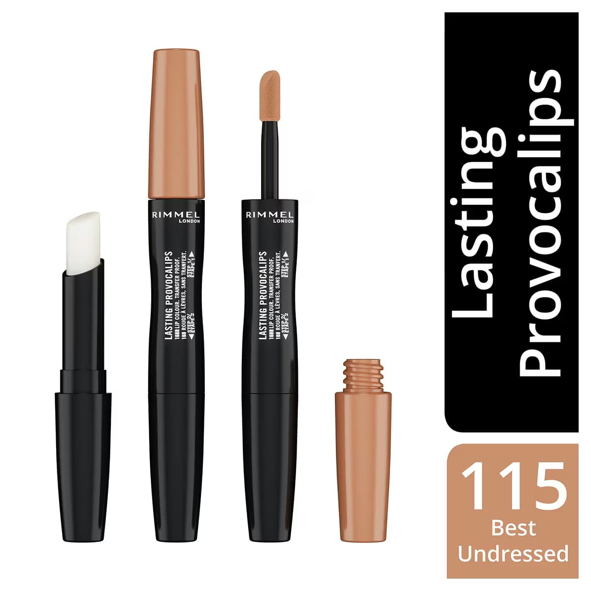 Rimmel London Provocalips Likit Ruj Best Undressed 115