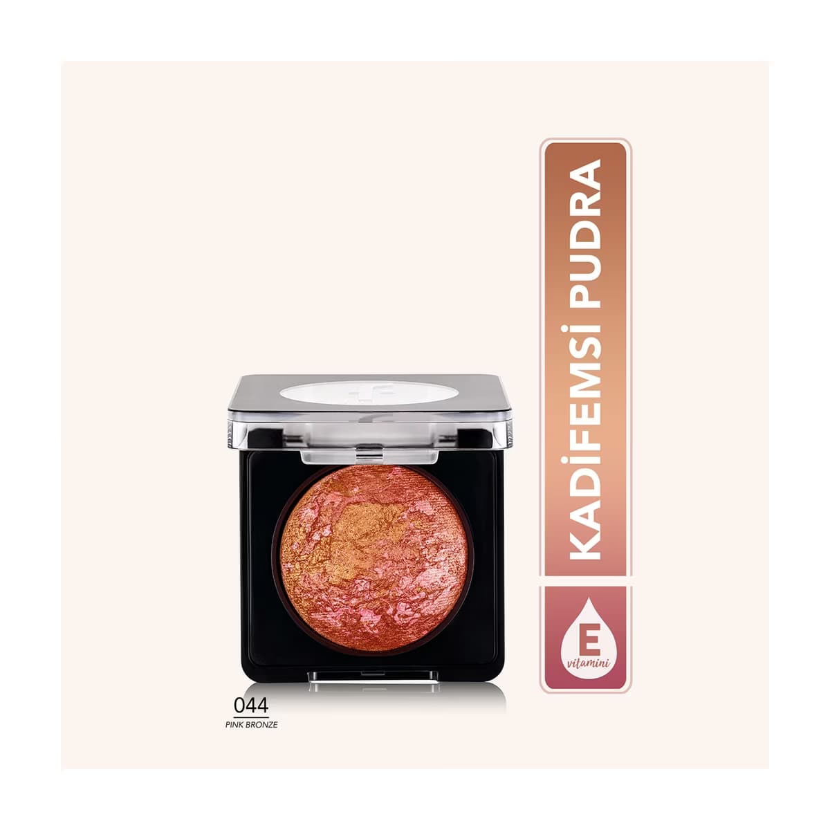 Flormar Baked Blush-On Allık 044 Pink Bronze - Gratis